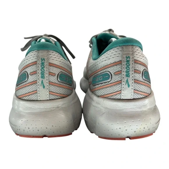 Brooks Glycerin 20 Womens Running Shoes Cushion Breathable White Blue